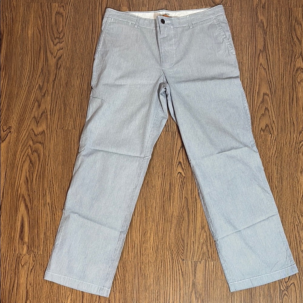 DOCKERS MENS FIELD KHAKI PINSTRIPE 🔥 SZ. 33x30 NWOT
